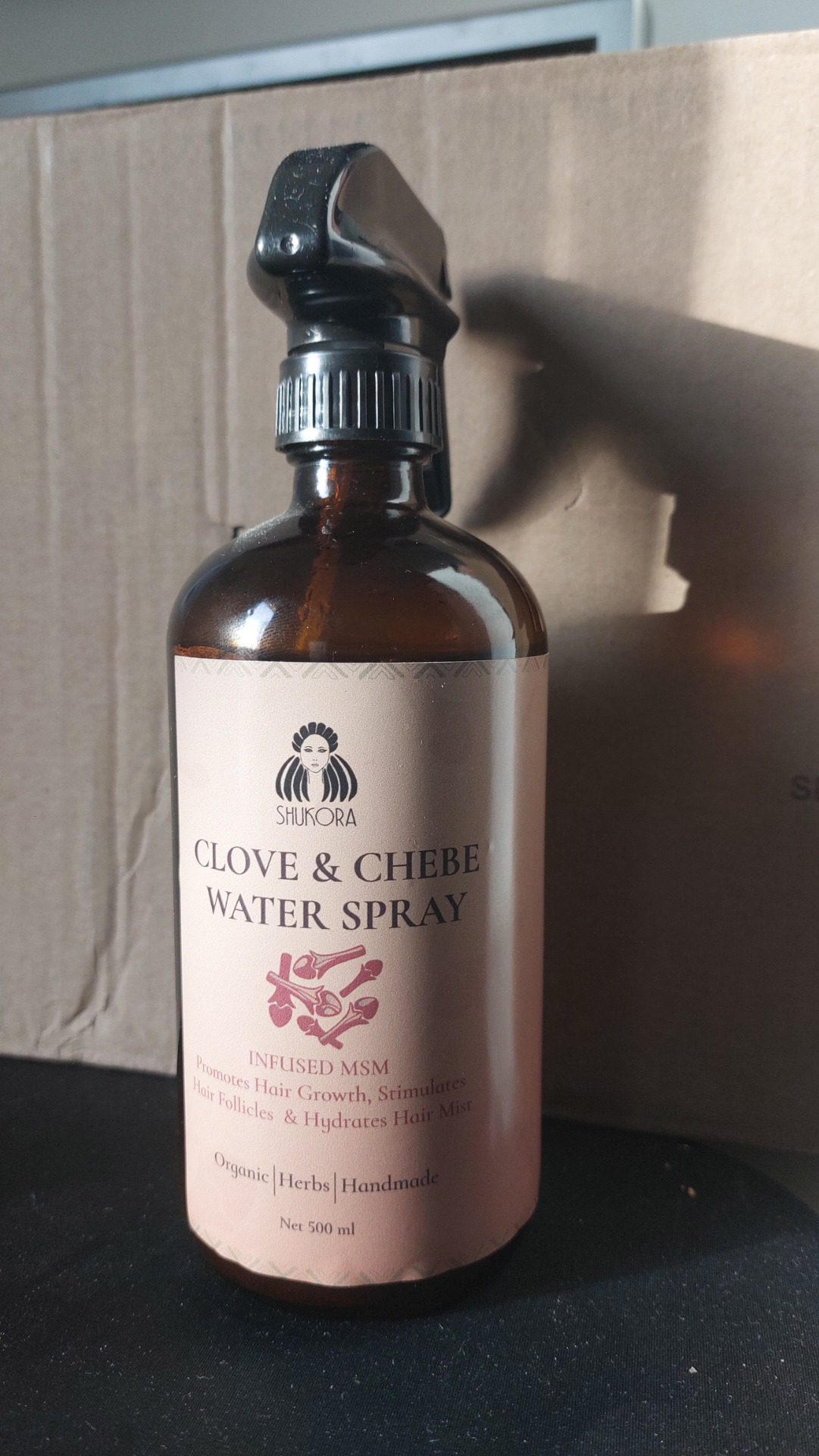 Clove & Shebe water spray 500ml